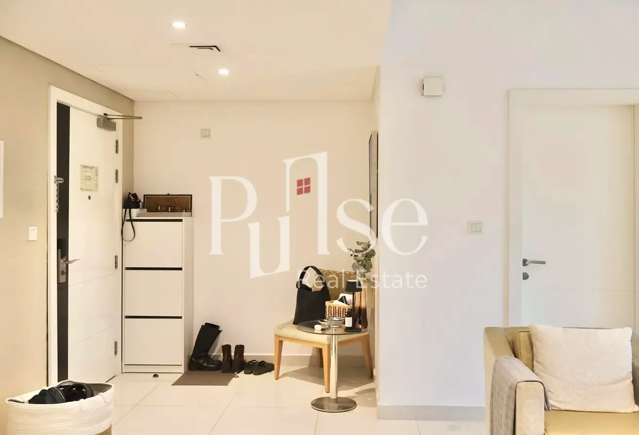 Furnished 1BR | Balcony | Community View