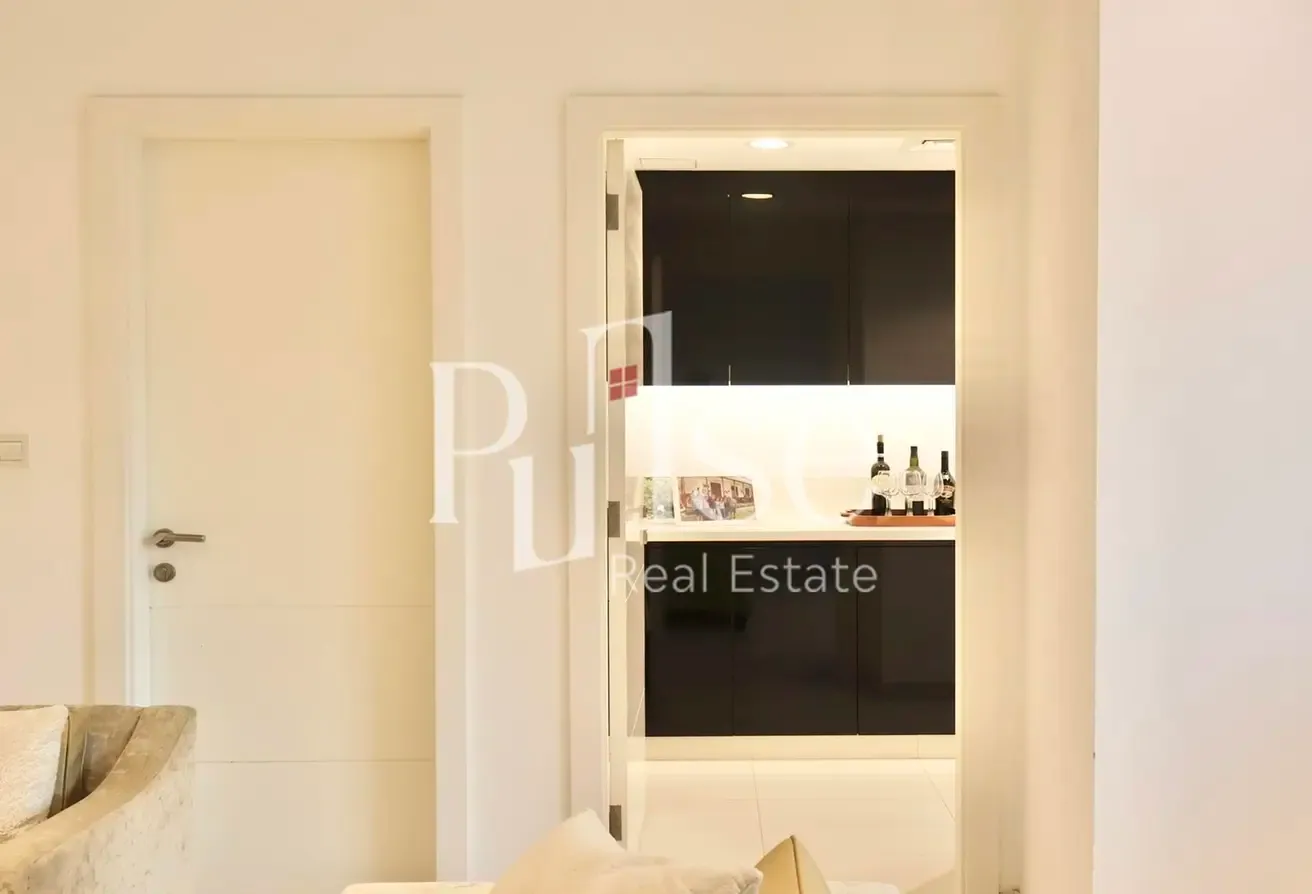 Furnished 1BR | Balcony | Community View