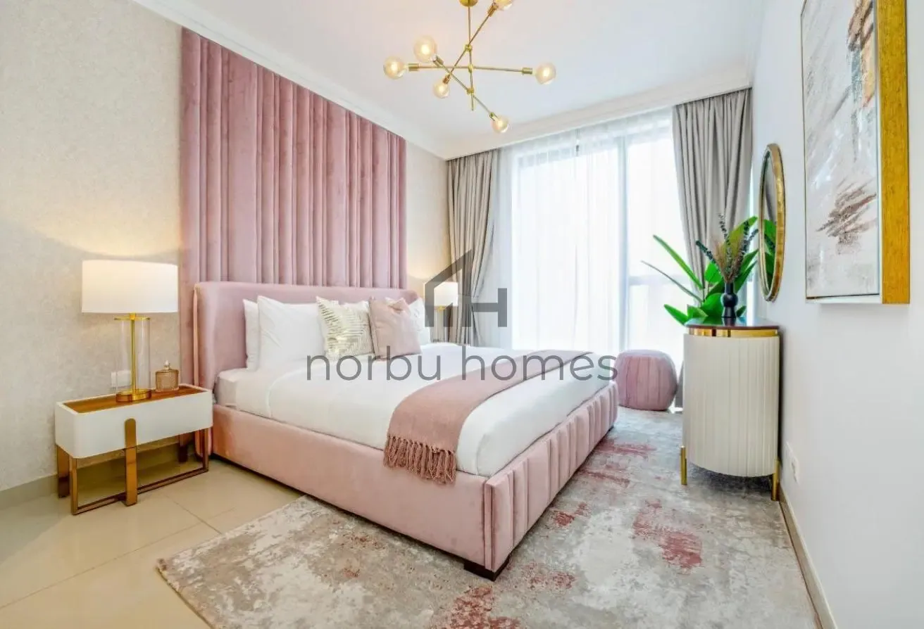 Burj Khalifa View | Fully Furnished | 4 Cheques