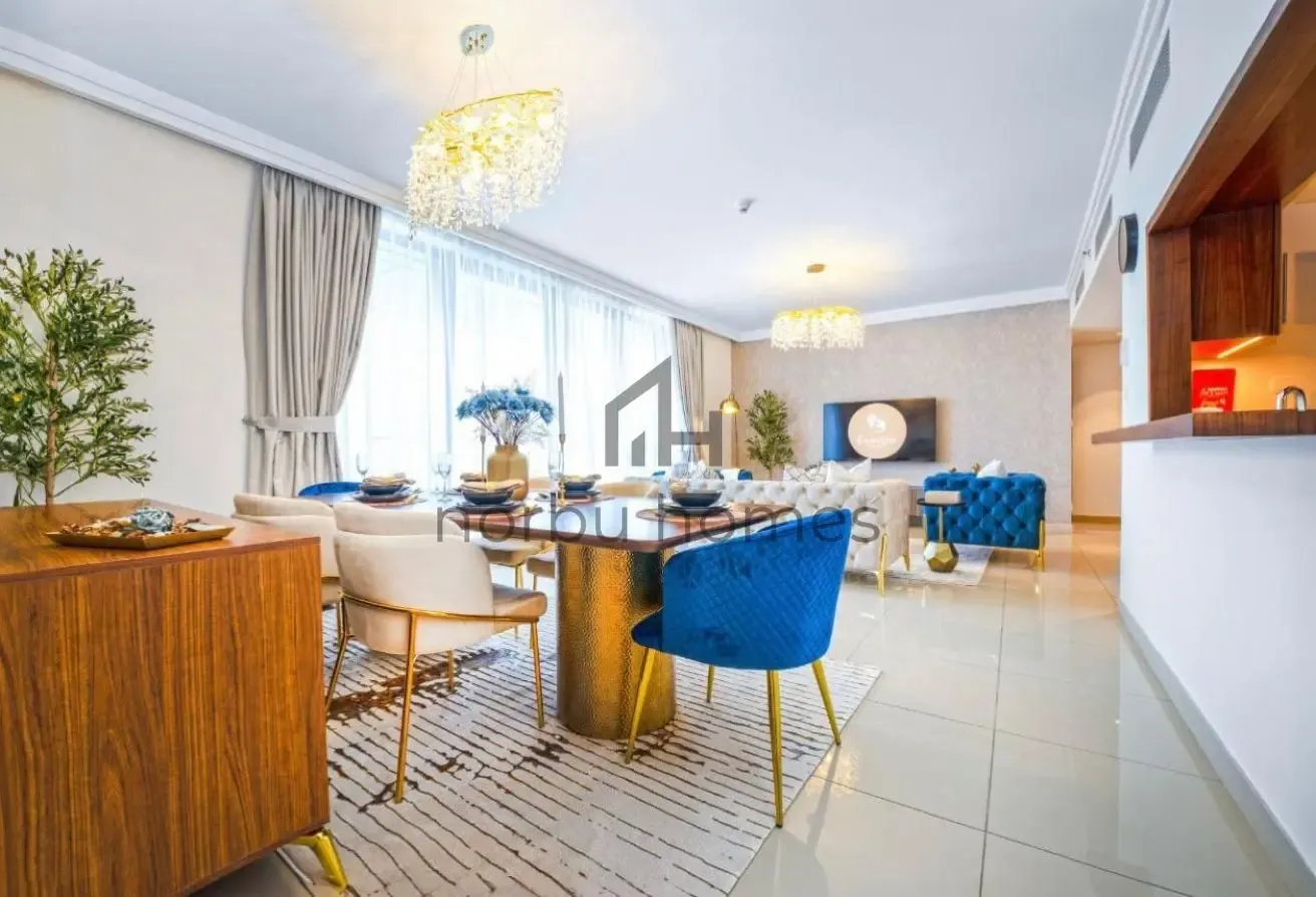 Burj Khalifa View | Fully Furnished | 4 Cheques