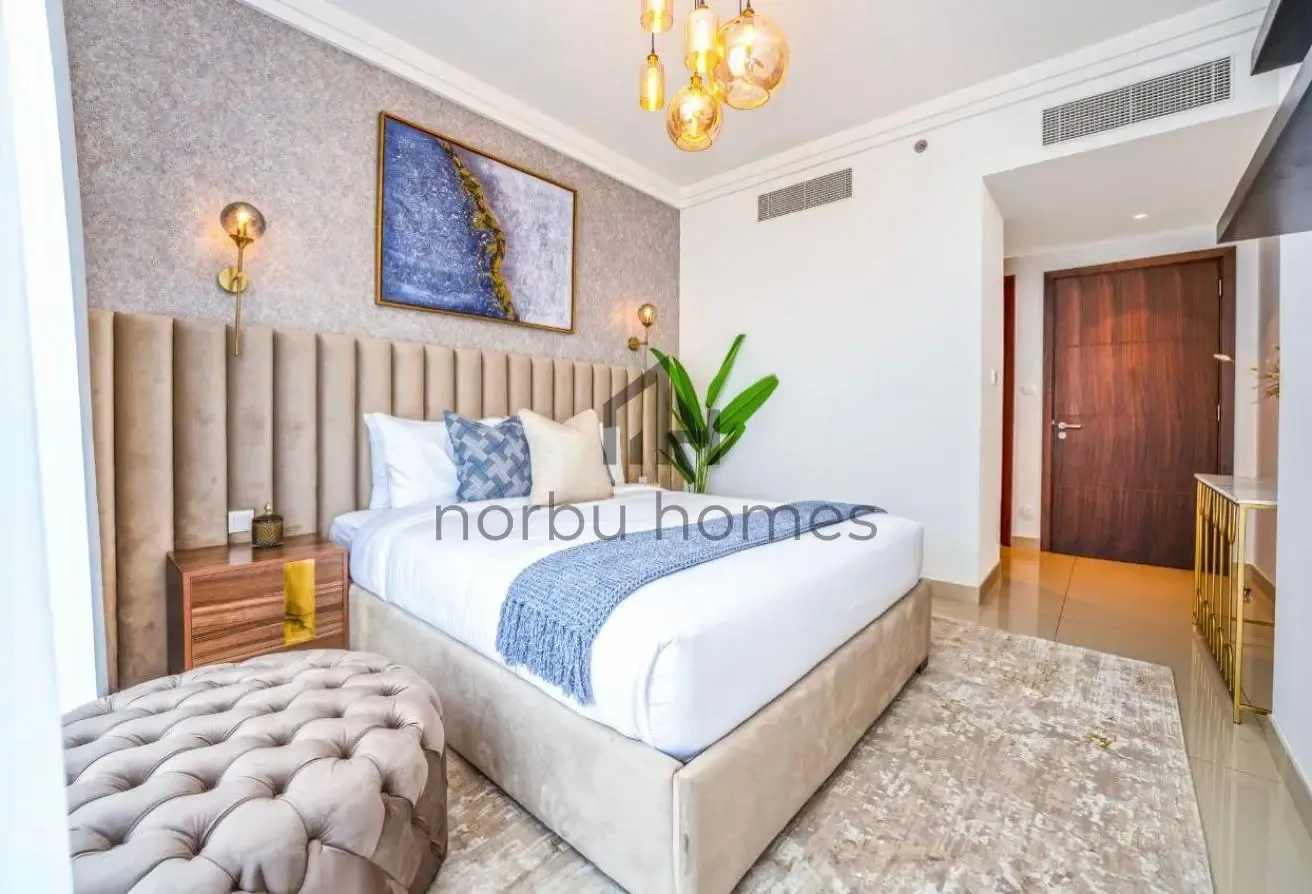 Burj Khalifa View | Fully Furnished | 4 Cheques