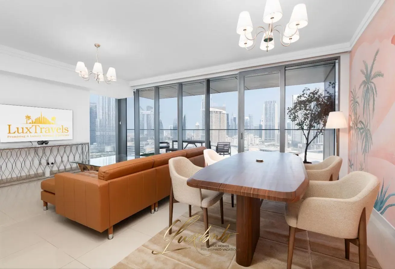 Burj + Fountain Views I Furnished I High Floor