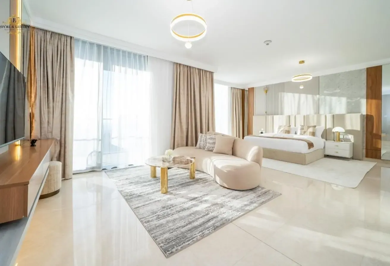 Burj Khalifa and Dubai Fountain Views + Maids Room