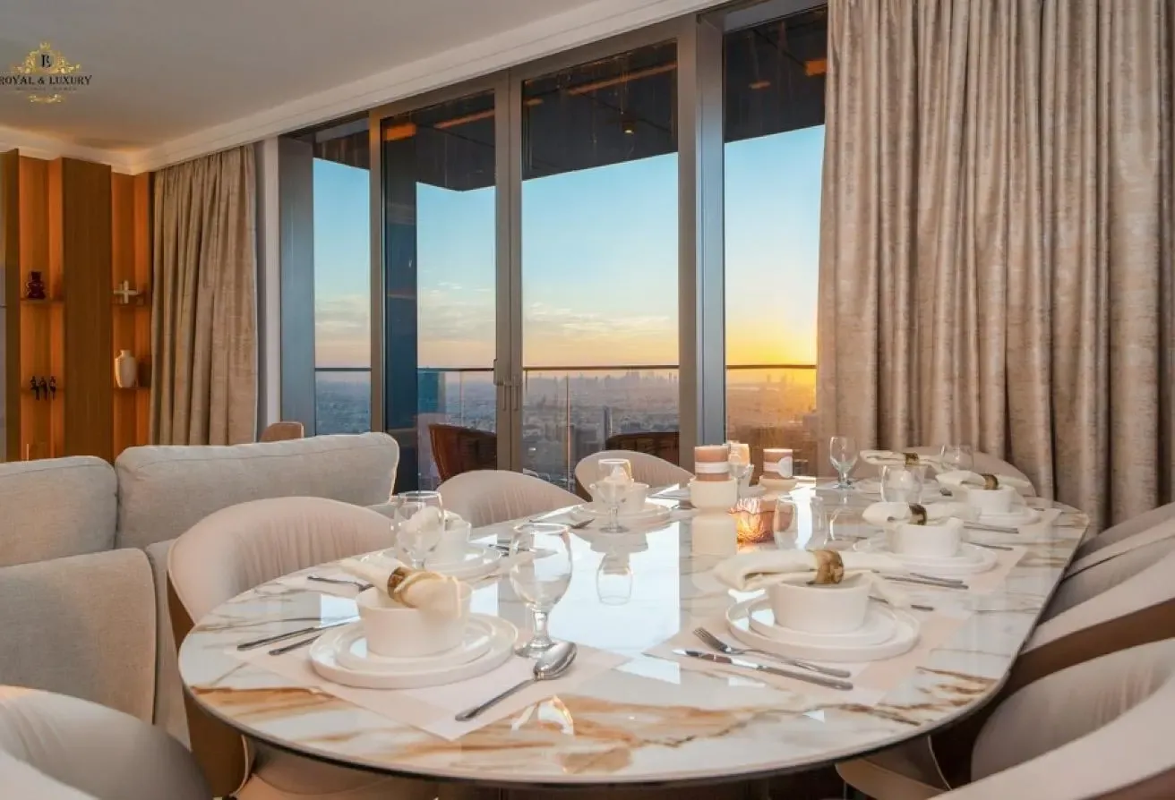4BR + Maids Room | Burj Khalifa and Fountain View