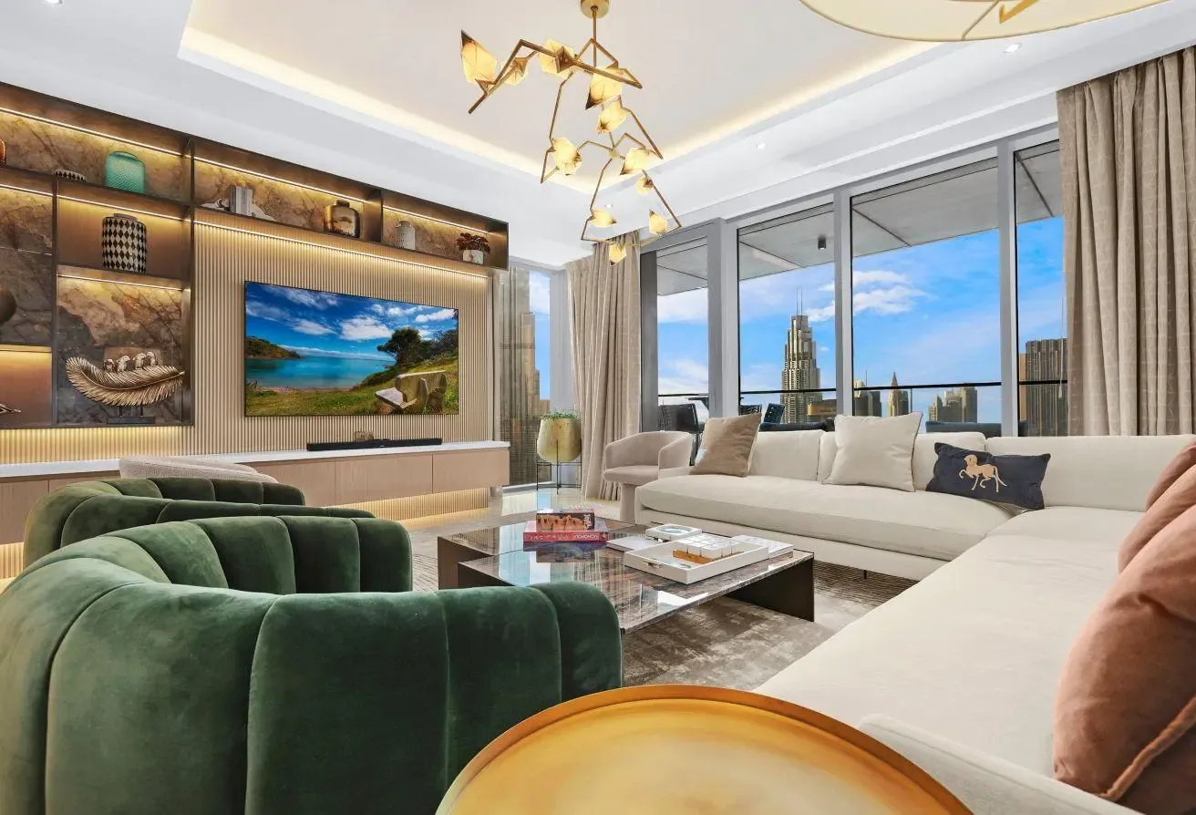 High-End 3BR | Burj Khalifa & Dubai Fountain View