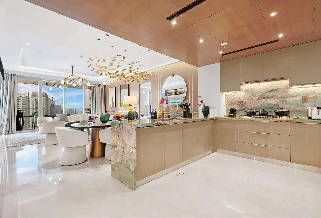 High-End 3BR | Burj Khalifa & Dubai Fountain View