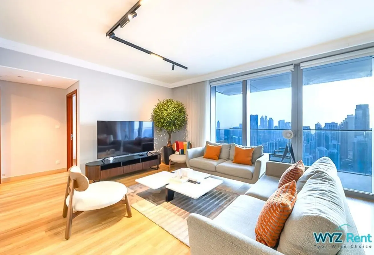 Spacious 3BR | Boulevard Point | Burj Khalifa View