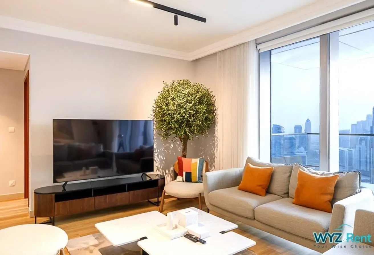 Spacious 3BR | Boulevard Point | Burj Khalifa View
