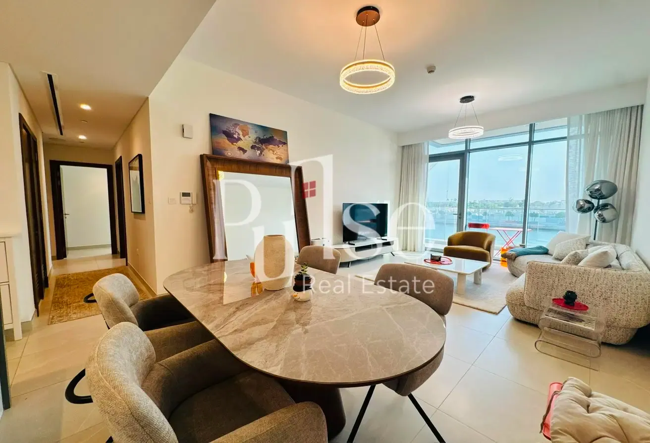 Full Canal View | Furnished 2BR + Maids | Ready