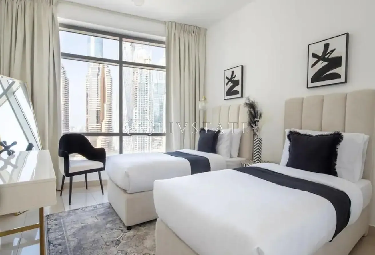 Fully Furnished I Modern | Full Marina View