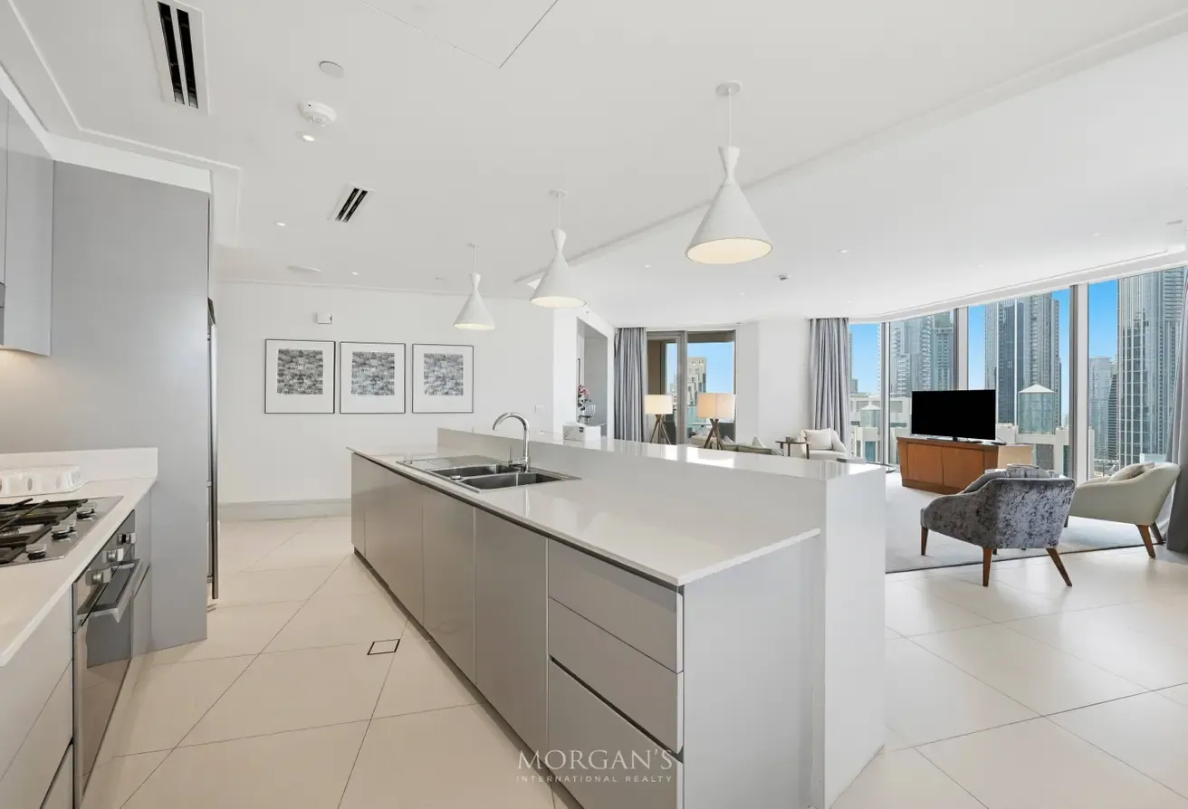 Rare 3BR+Maid | Full Burj and Fountain View