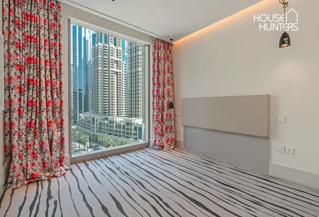 Burj Khalifa View | Upgraded | Spacious 3BR + Maid