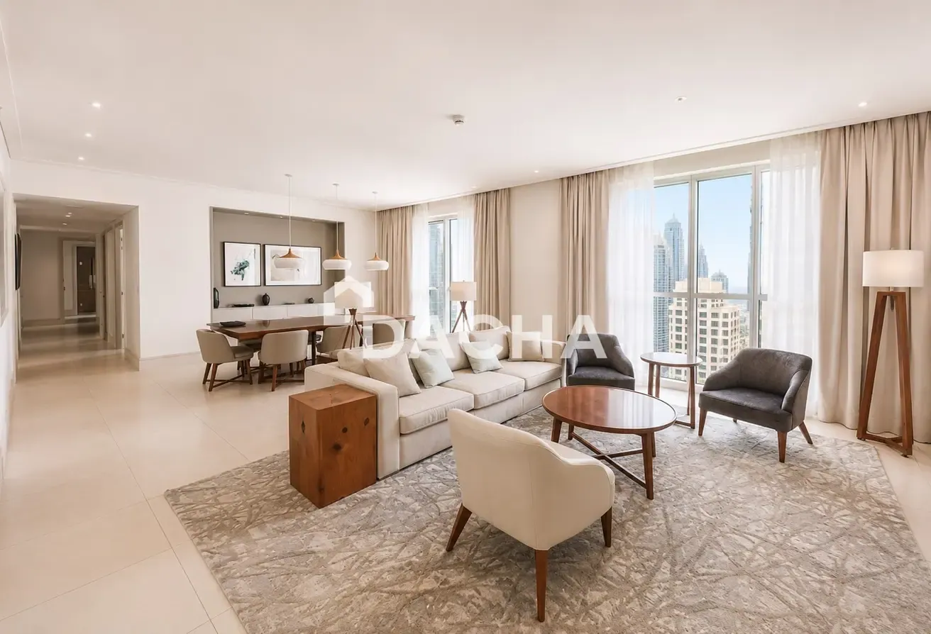 Full Burj Khalifa View | 3BR | Vida Downtown