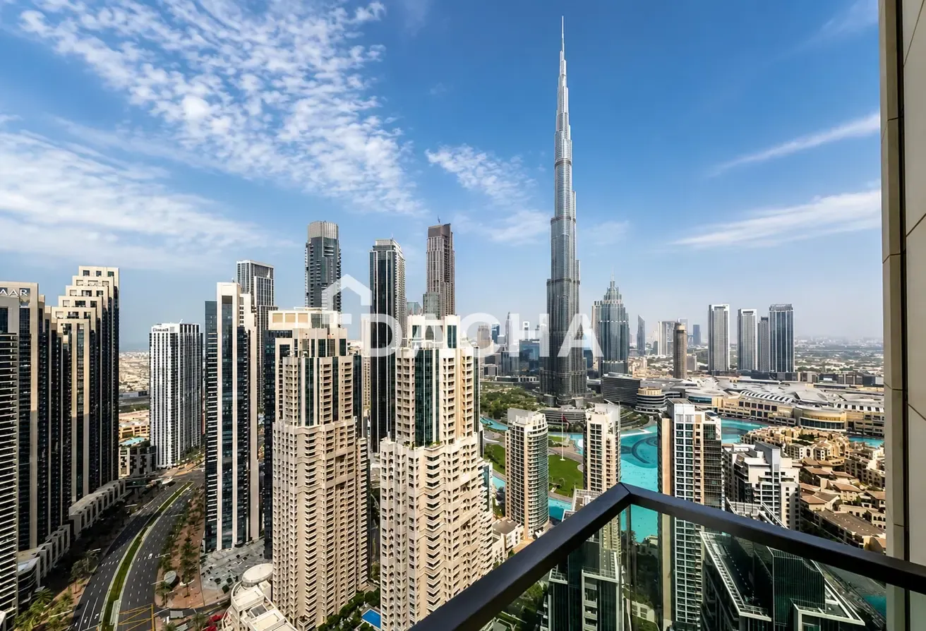 Full Burj Khalifa View | 3BR | Vida Downtown