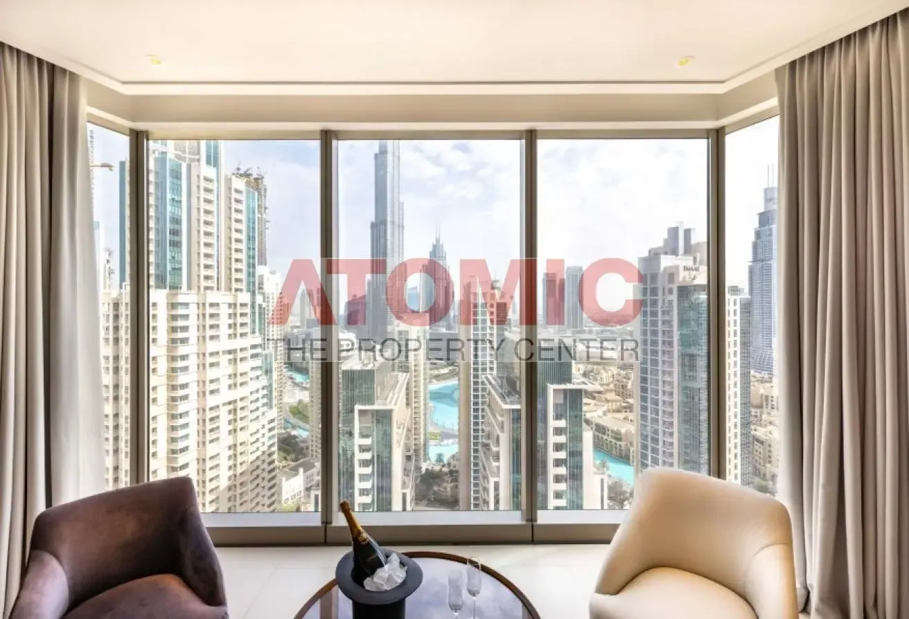Premium 3BR + Maid | Burj Khalifa View | Best Layo