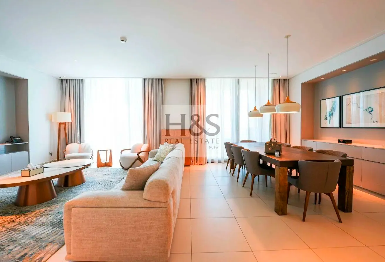 Fountain Burj View | 3 BED + Maid | High Floor