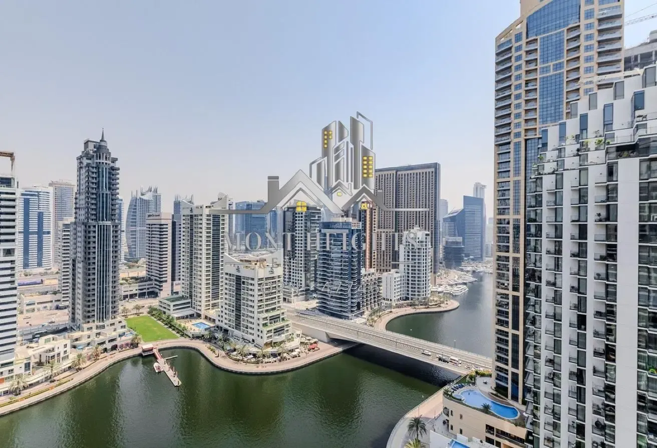 Luxuriously Furnished | Full Water and Marina View