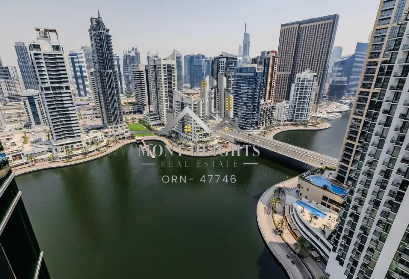 Luxuriously Furnished | Full Water and Marina View
