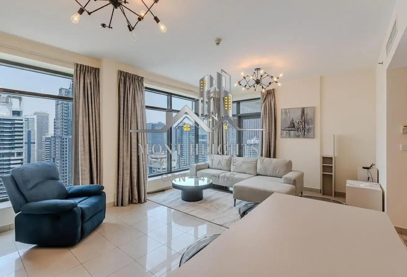 Luxuriously Furnished | Full Water and Marina View