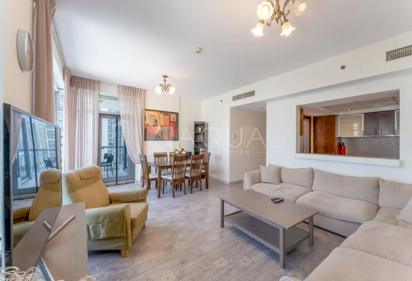 Furnished 2 Bedroom | Vacant | Marina View