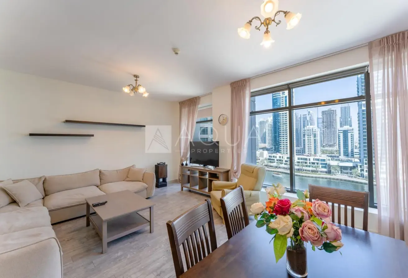 Furnished 2 Bedroom | Vacant | Marina View
