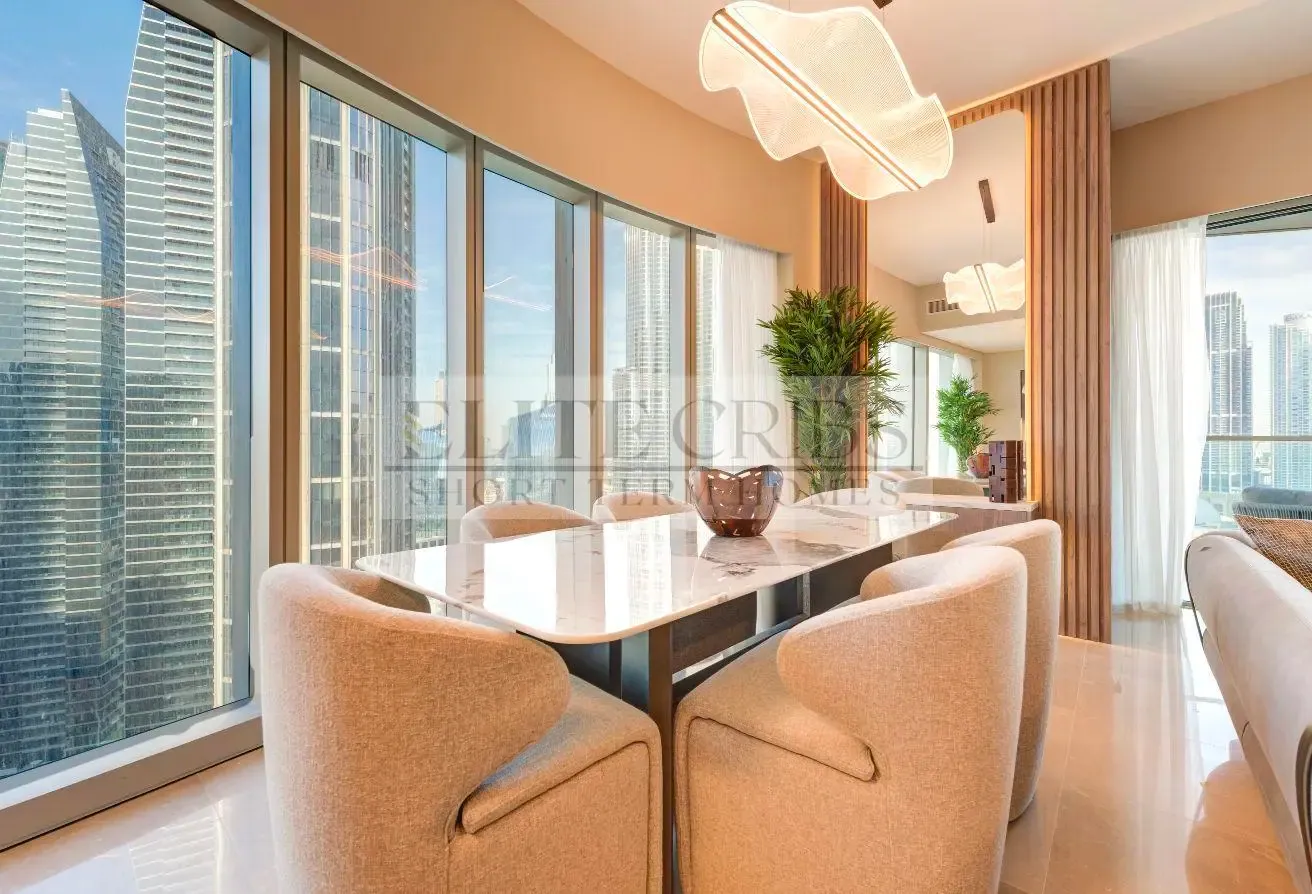 Ultra-Luxury 3BR + Maid | Grande Full Burj Views