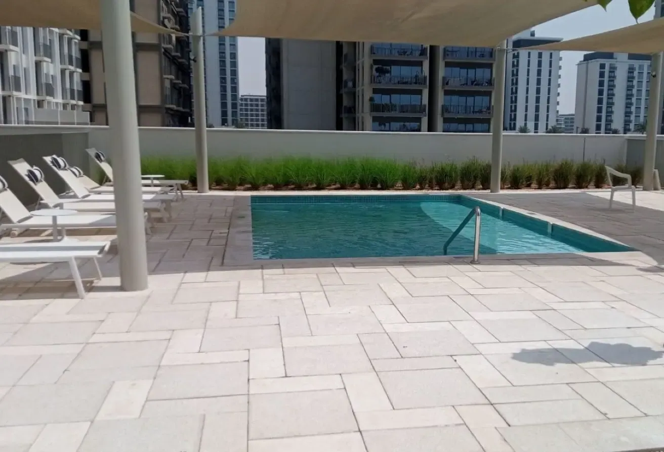 Fully Furnished 1-Bedroom with Pool View