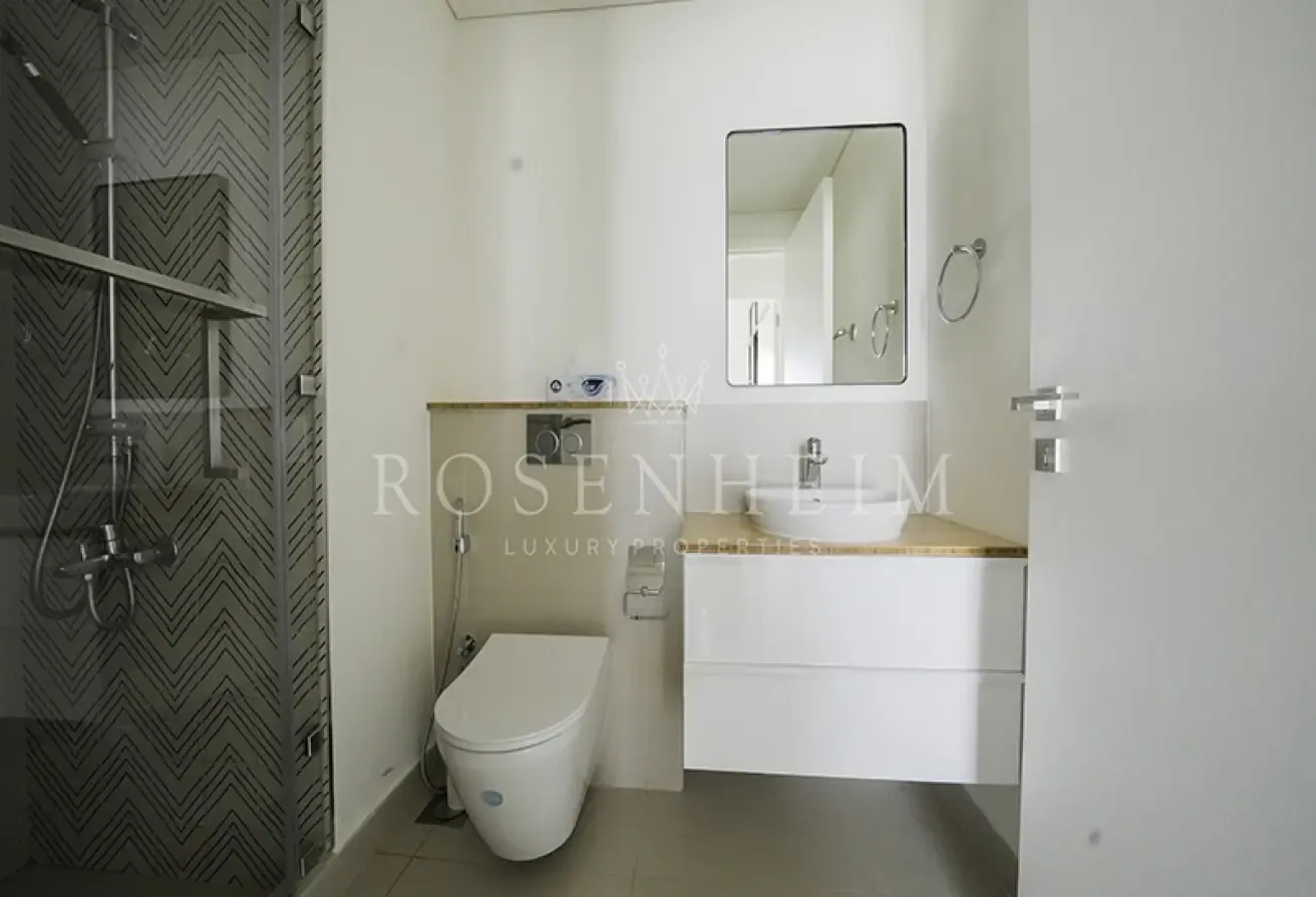 Low Floor | Unfurnished Unit  | Available End July