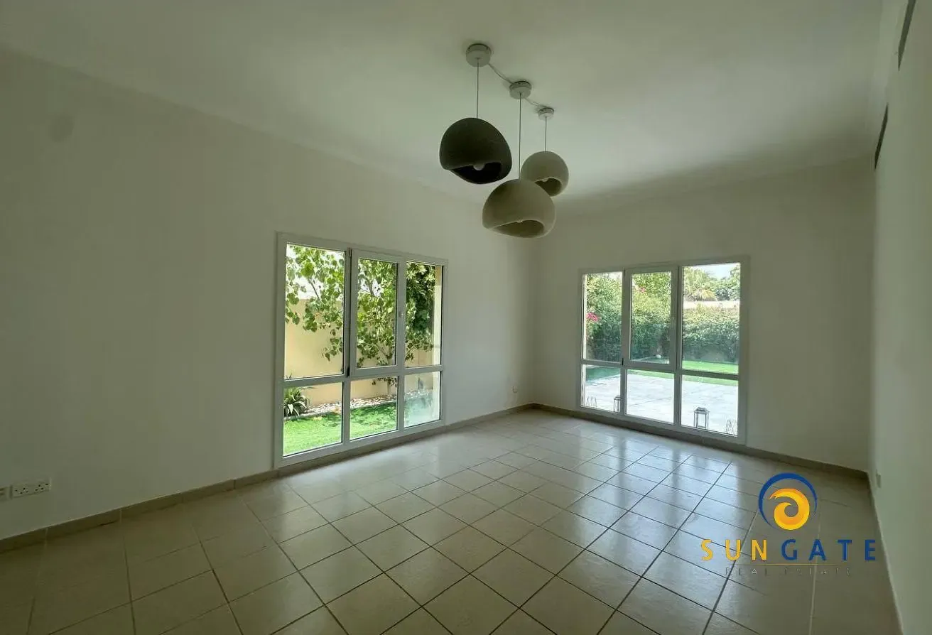Lake view , large landscaped garden , vacant villa