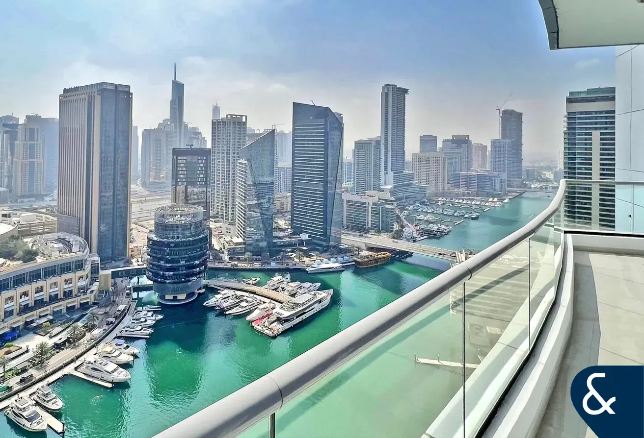 856 Sqft | Panoramic Marina View | Vacant