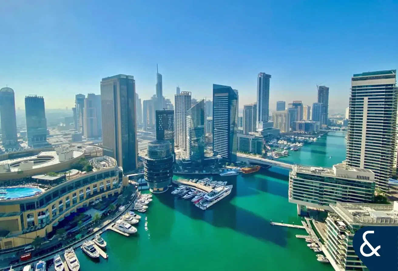 856 Sqft | Panoramic Marina View | Vacant