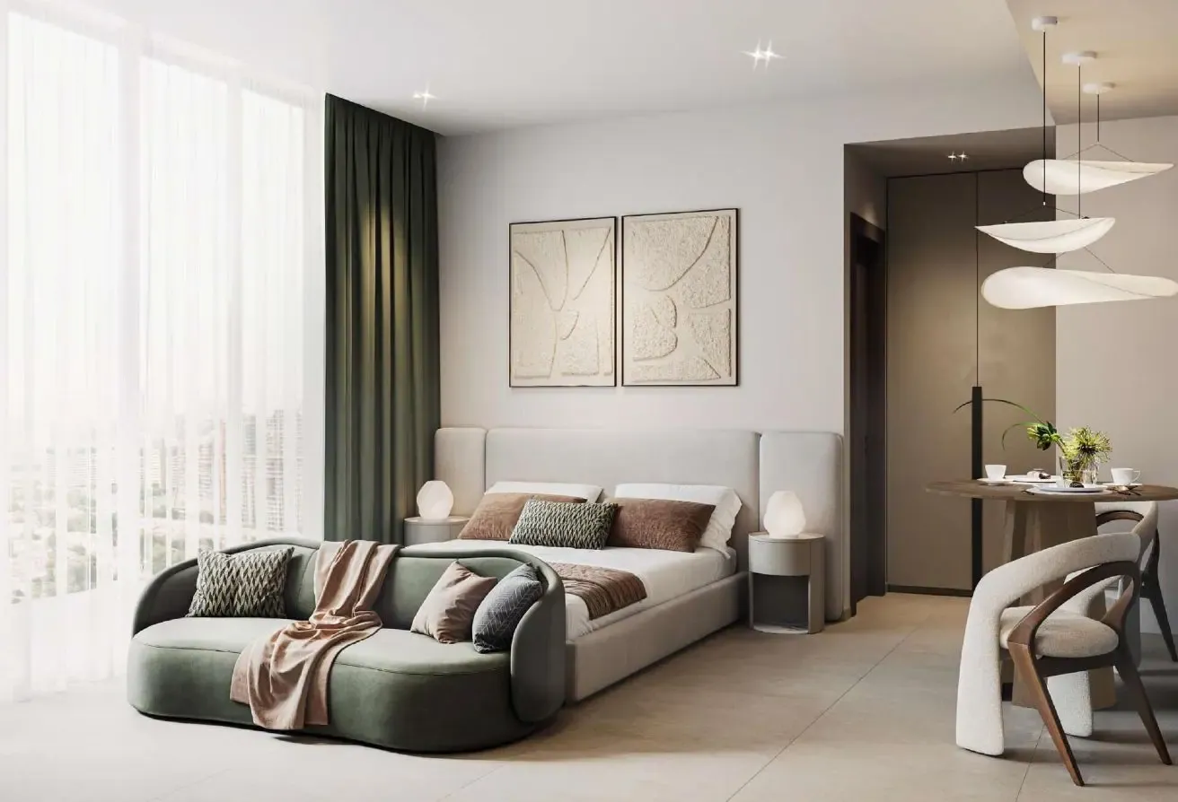 ||FURNISHED 2BHK || CITY & MARINA VIEW ||