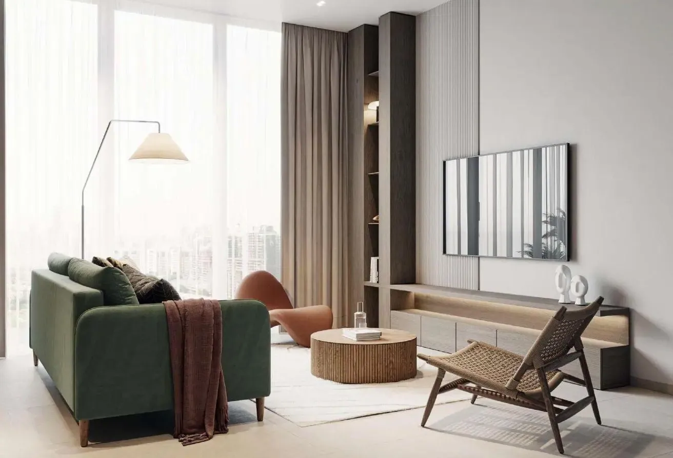 || FURNISHED 2BHK || CITY & MARINA VIEW ||