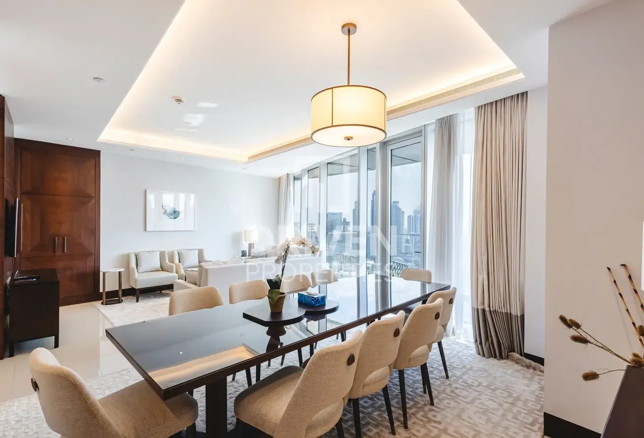 High Floor | Burj And Fountain View | Furnished