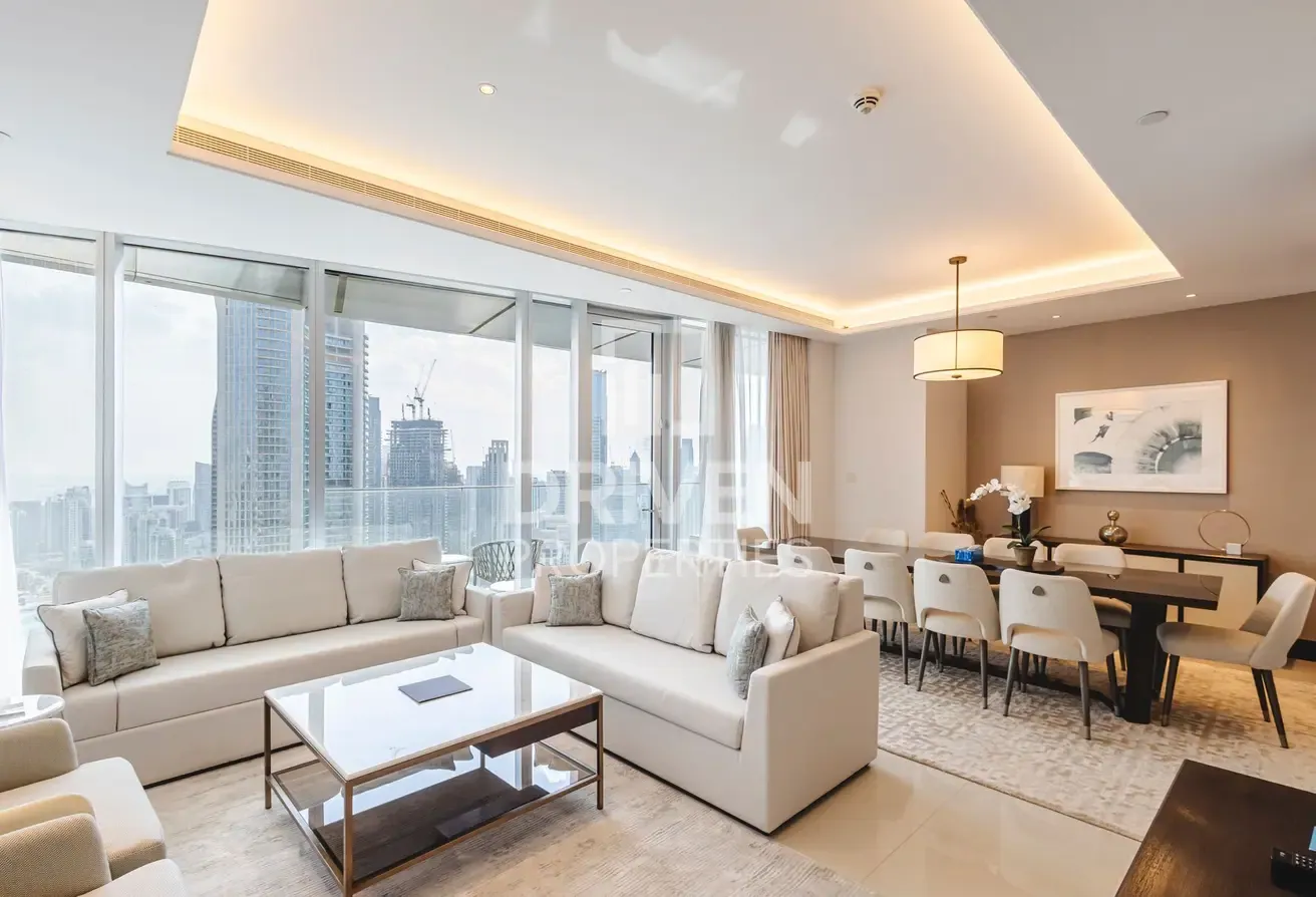 High Floor | Burj And Fountain View | Furnished