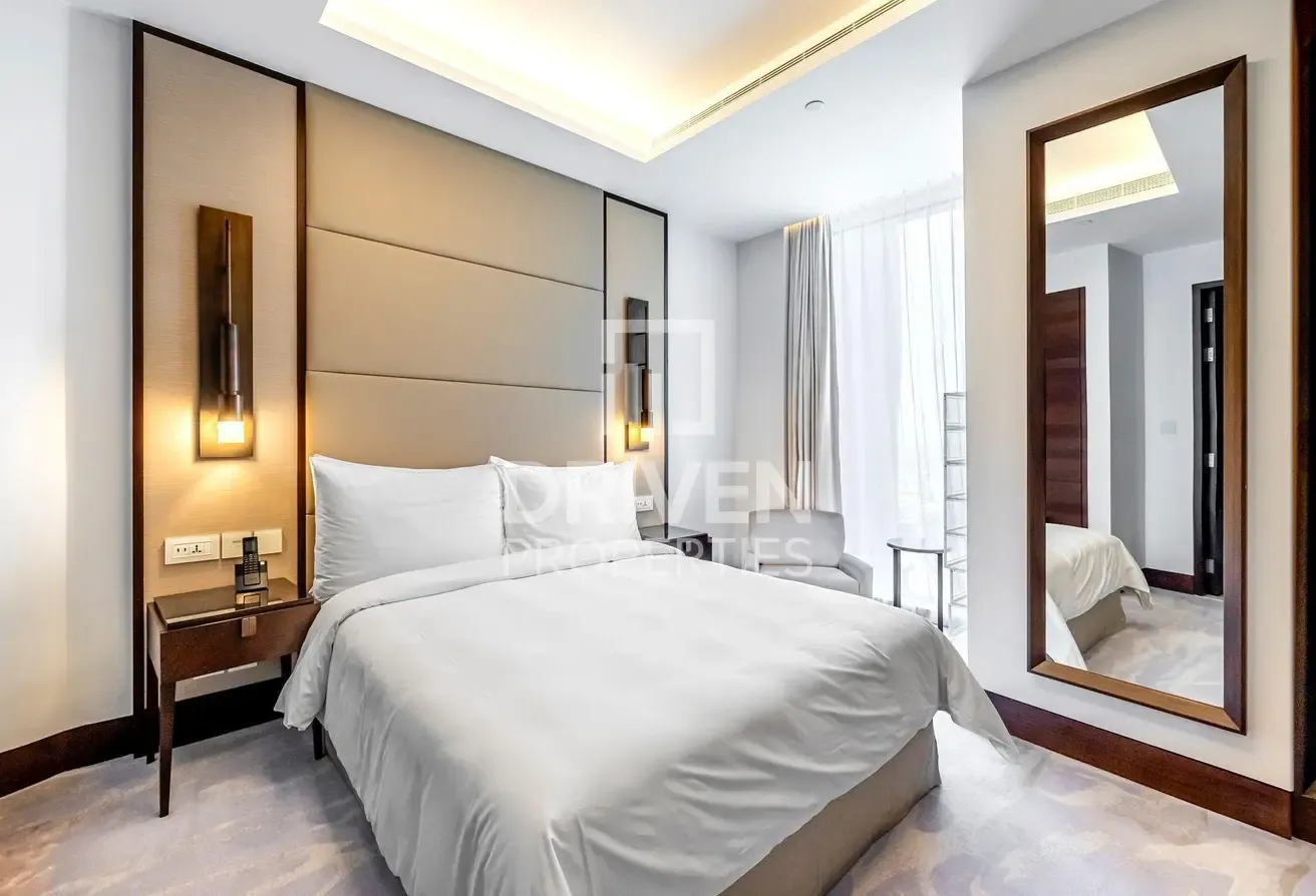 Burj View | Furnished | Maids Room | High Floor