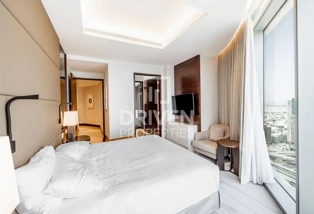 Burj View | Furnished | Maids Room | High Floor