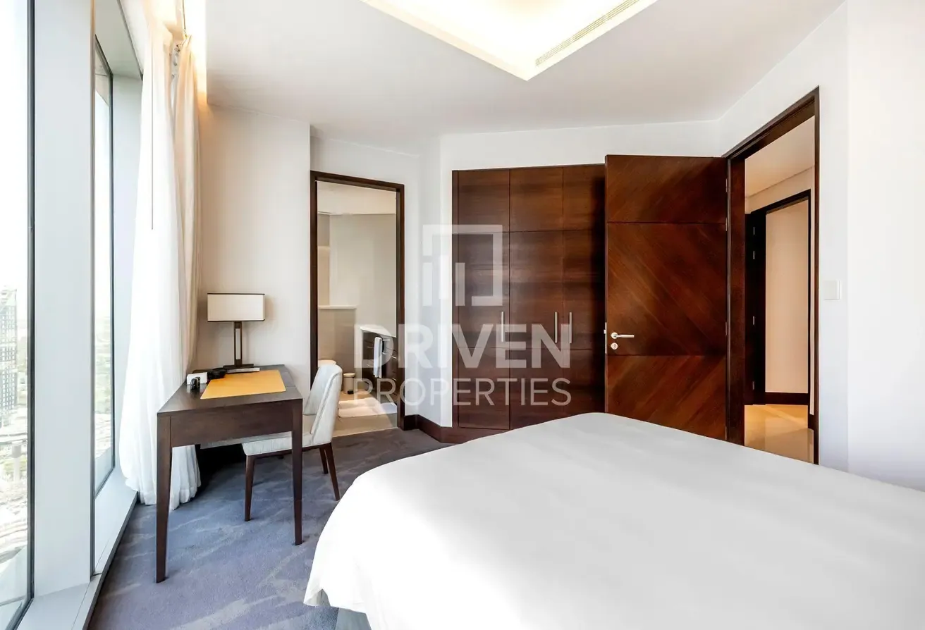 Burj View | Furnished | Maids Room | High Floor