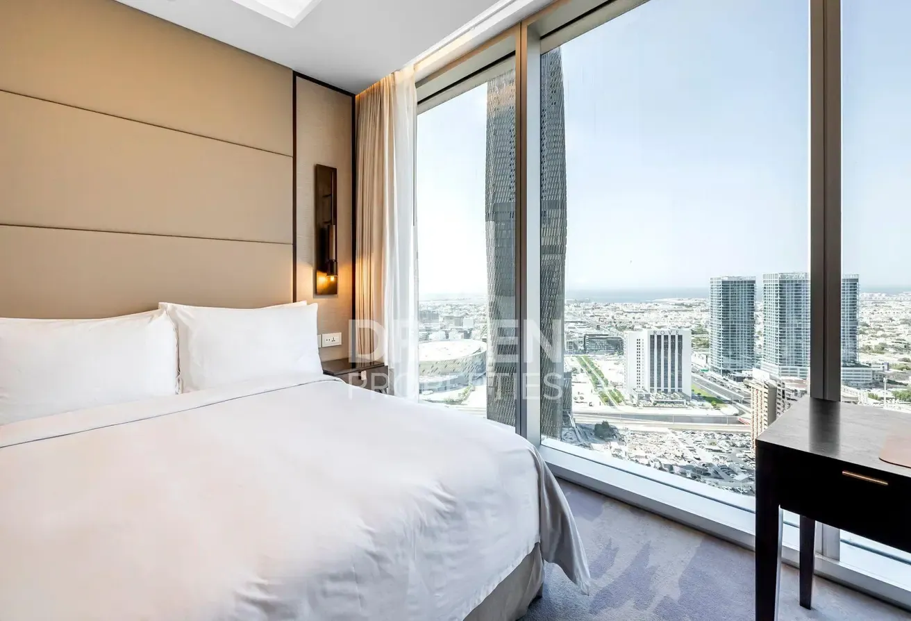 Burj View | Furnished | Maids Room | High Floor