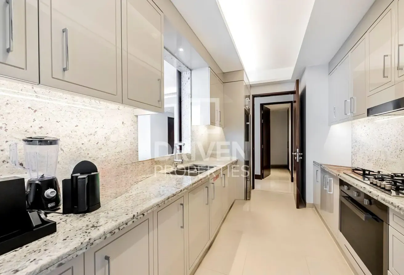 Burj View | Furnished | Maids Room | High Floor