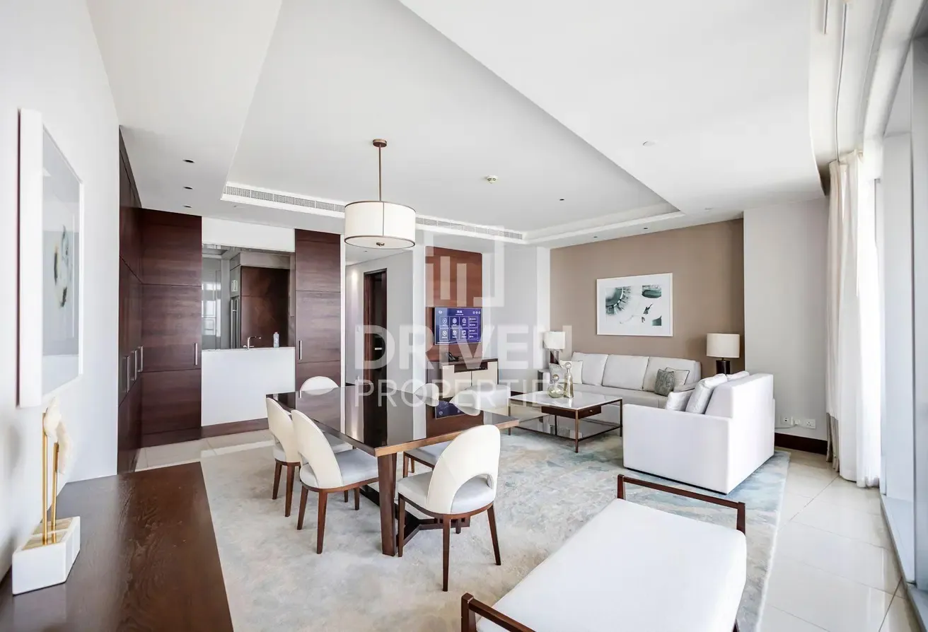 Burj and Fountain View | High Floor | Furnished