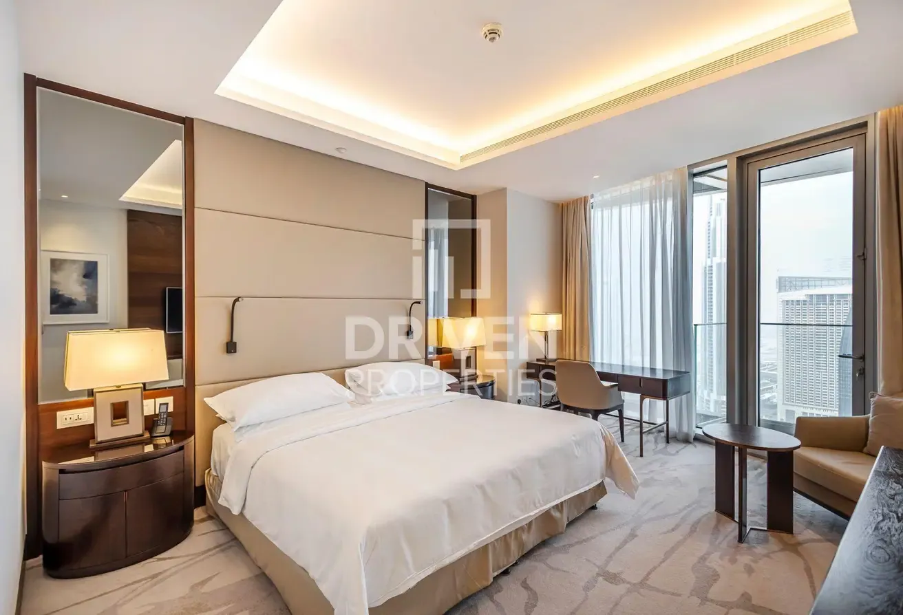 Burj and Fountain View | High Floor | Furnished