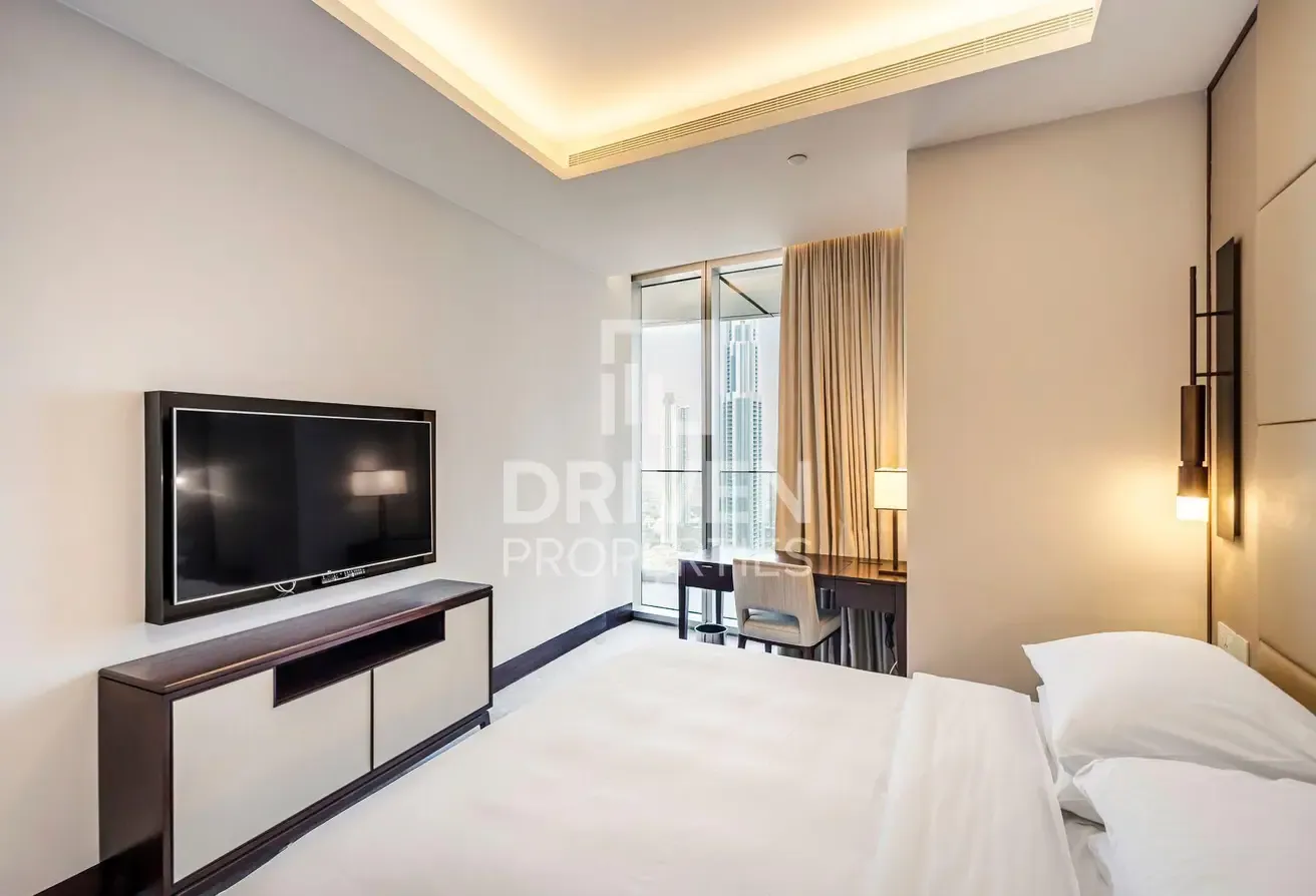 Burj and Fountain View | High Floor | Furnished