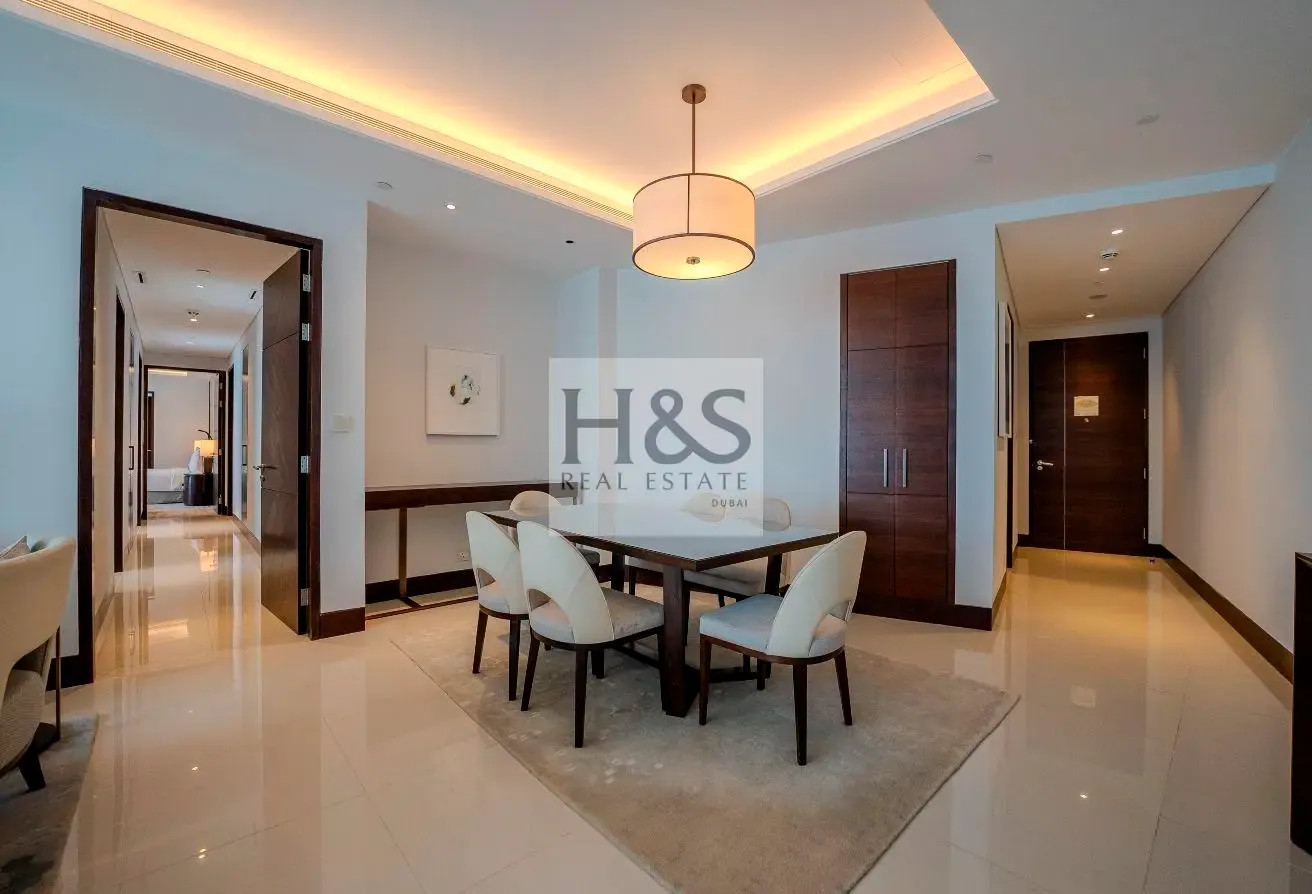Fully Furnished |3BHK+Maid |Full Burj-Khalifa View