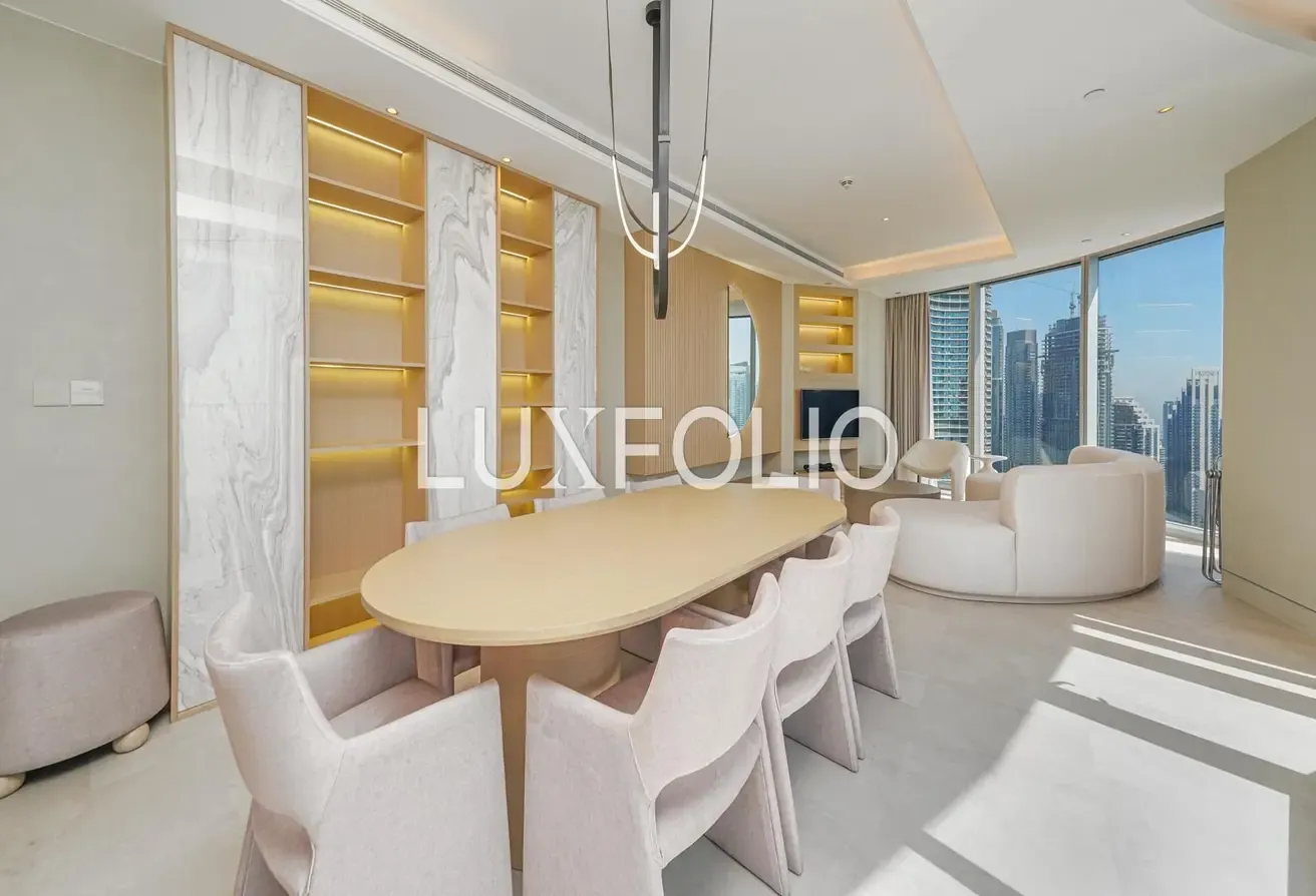 Penthouse | Fully Upgraded | Burj & Sea View