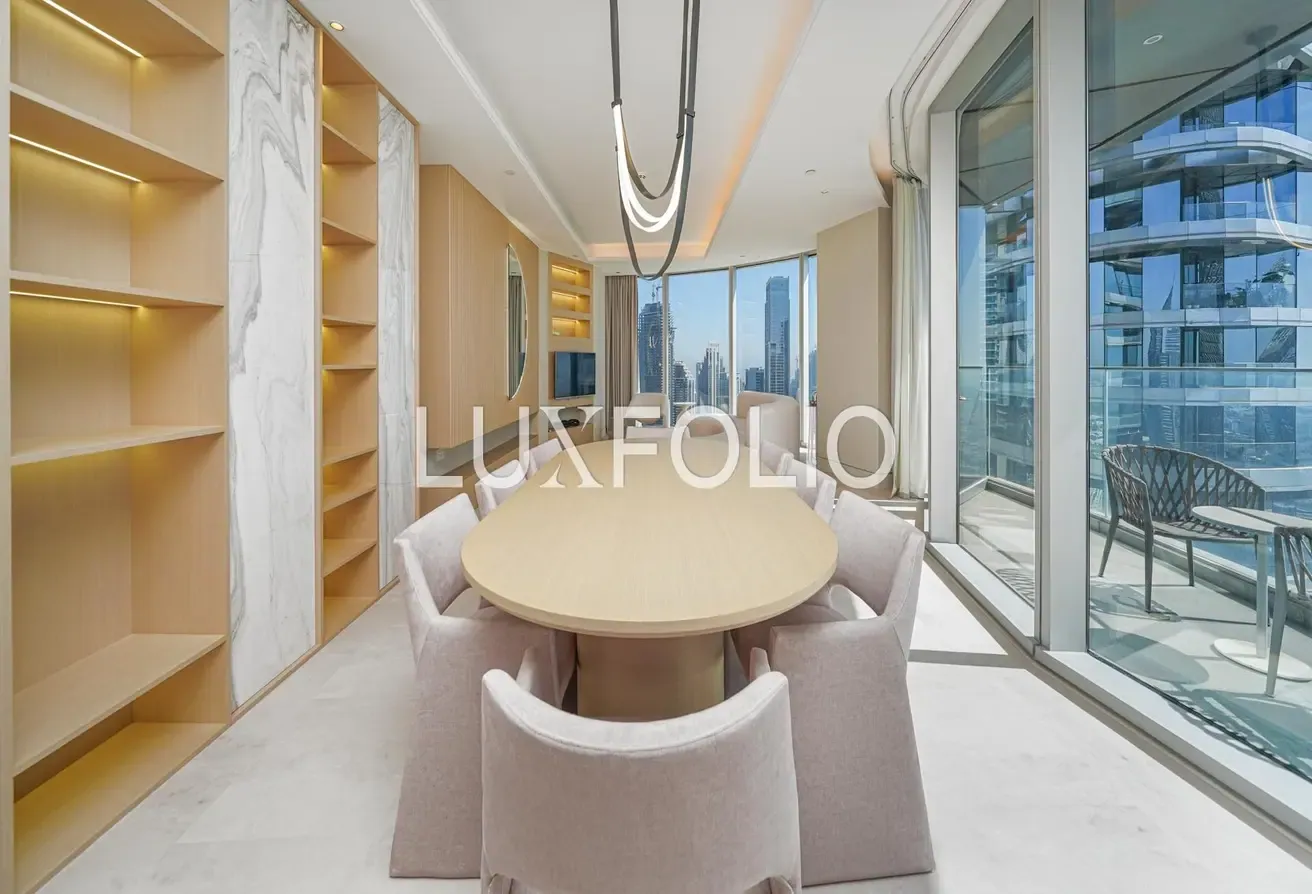 Penthouse | Fully Upgraded | Burj & Sea View