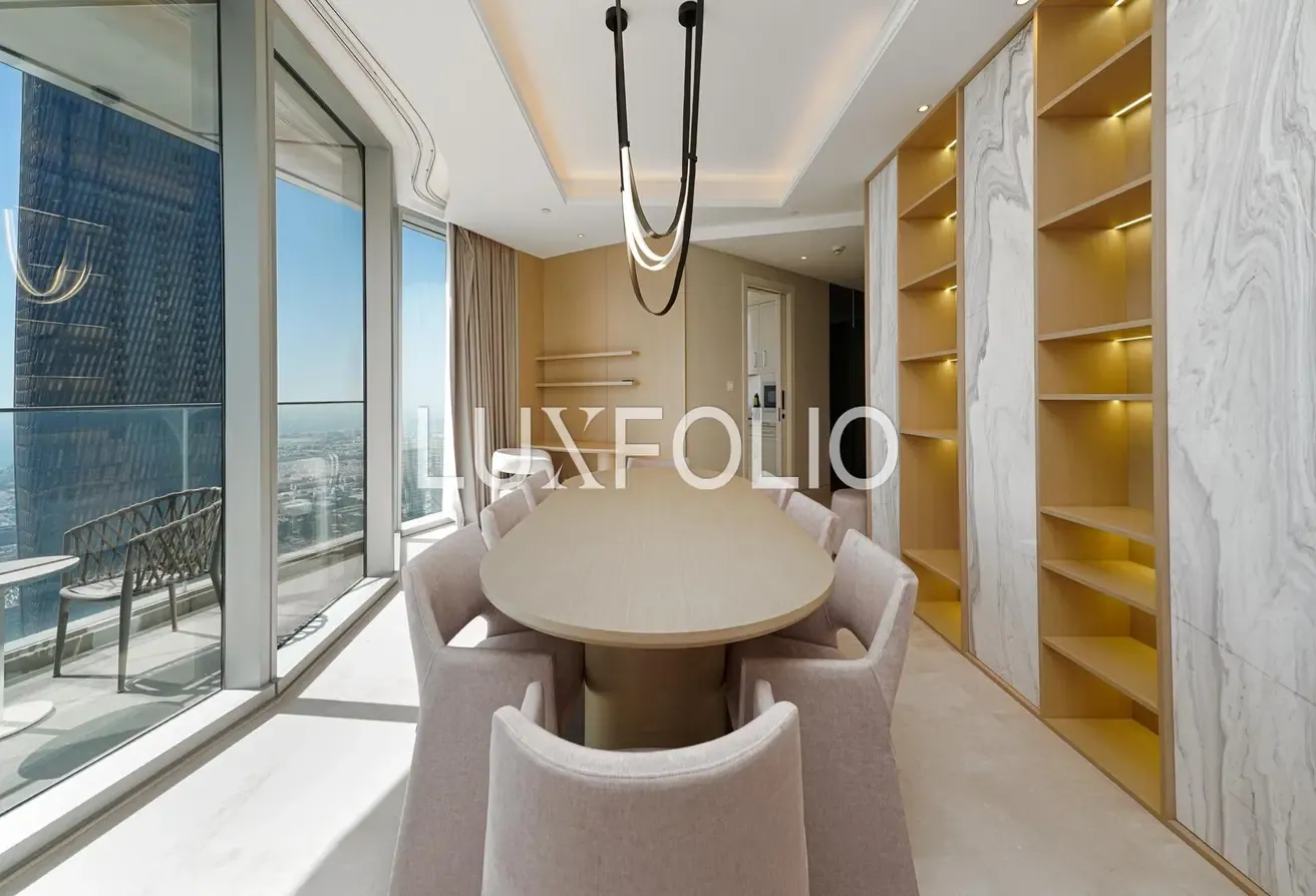 Penthouse | Fully Upgraded | Burj & Sea View