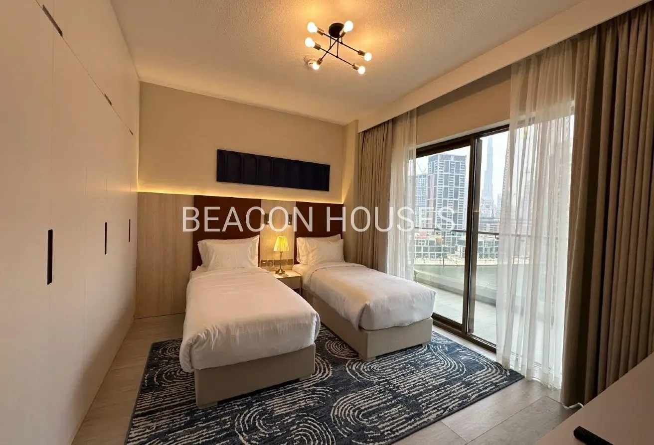Elegant 2BR | Burj Khalifa View | Premium Living