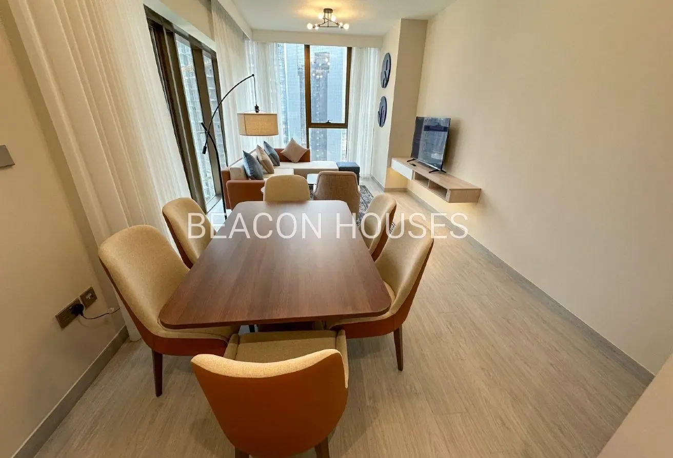 Elegant 2BR | Burj Khalifa View | Premium Living