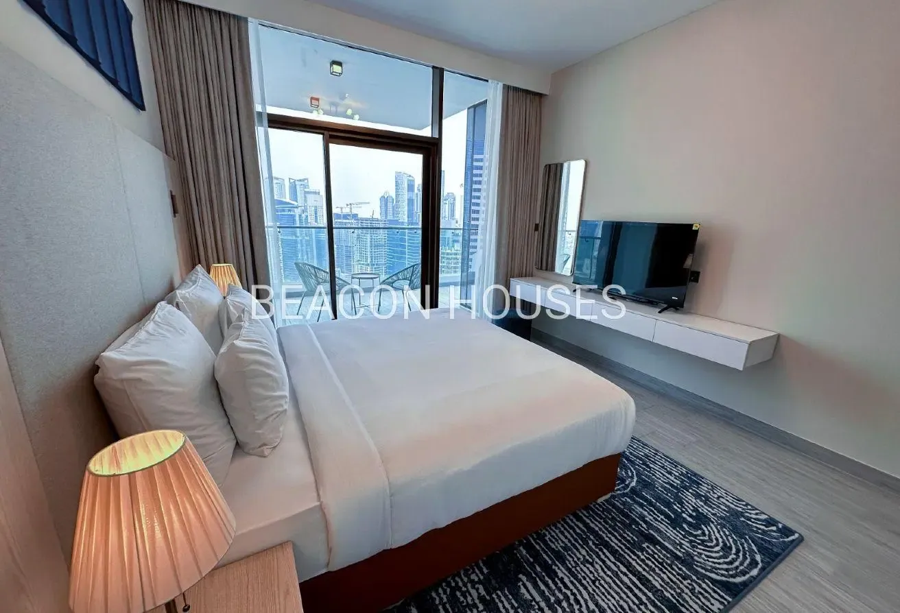 Burj View 2BR | Fully Furnished | Sleek Interiors